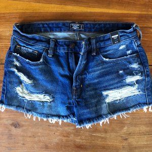 Abercrombie & Fitch Harper Low Rise Shorts NWT